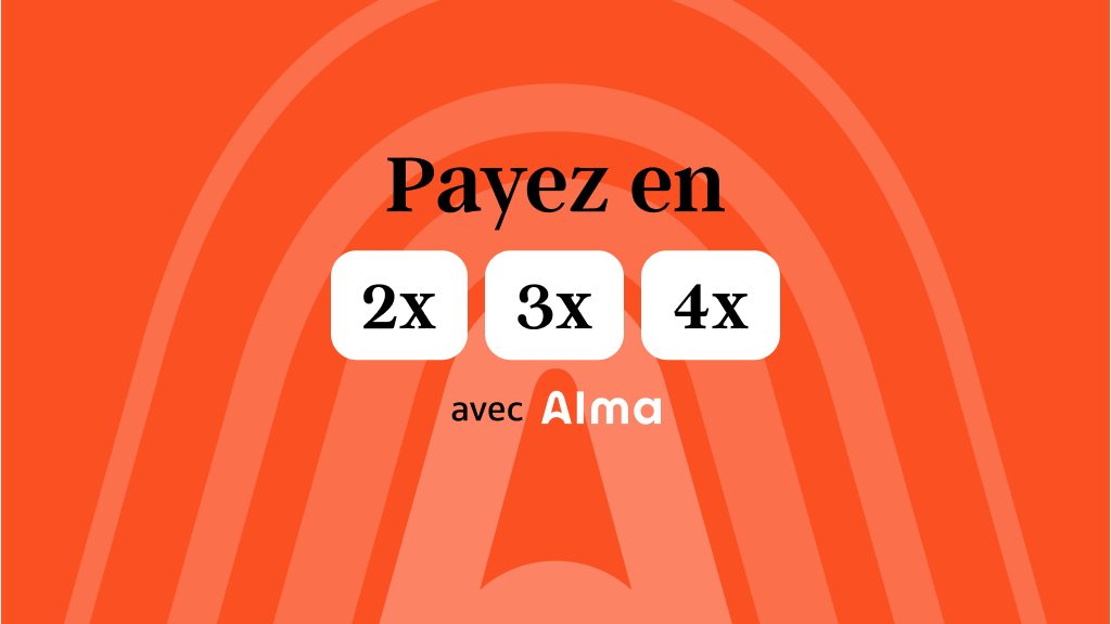 Payez en 2 3 ou 4 fois par carte bancaire avec Alma